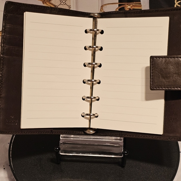 Gucci Guccissima Leather Agenda Notebook/ Passport Holder - Picture 5 of 11